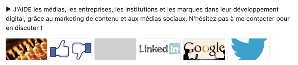 Linkedin résumé de profil