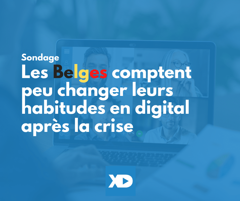 Comparés aux autres, le Belge compte peu changer ses habitudes en digital après la crise (sondage)