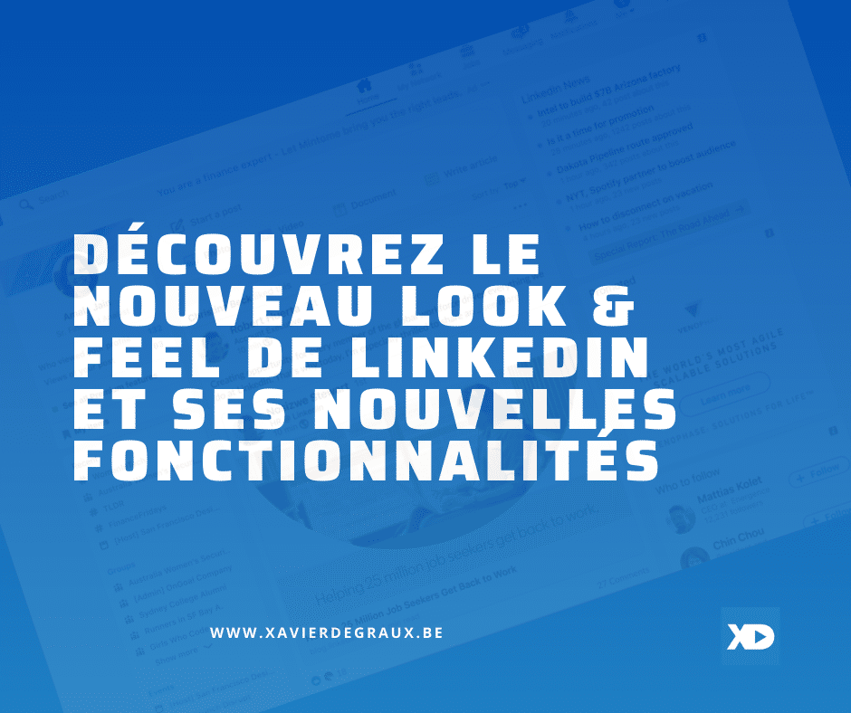 À quoi va ressembler le nouveau design de Linkedin ?