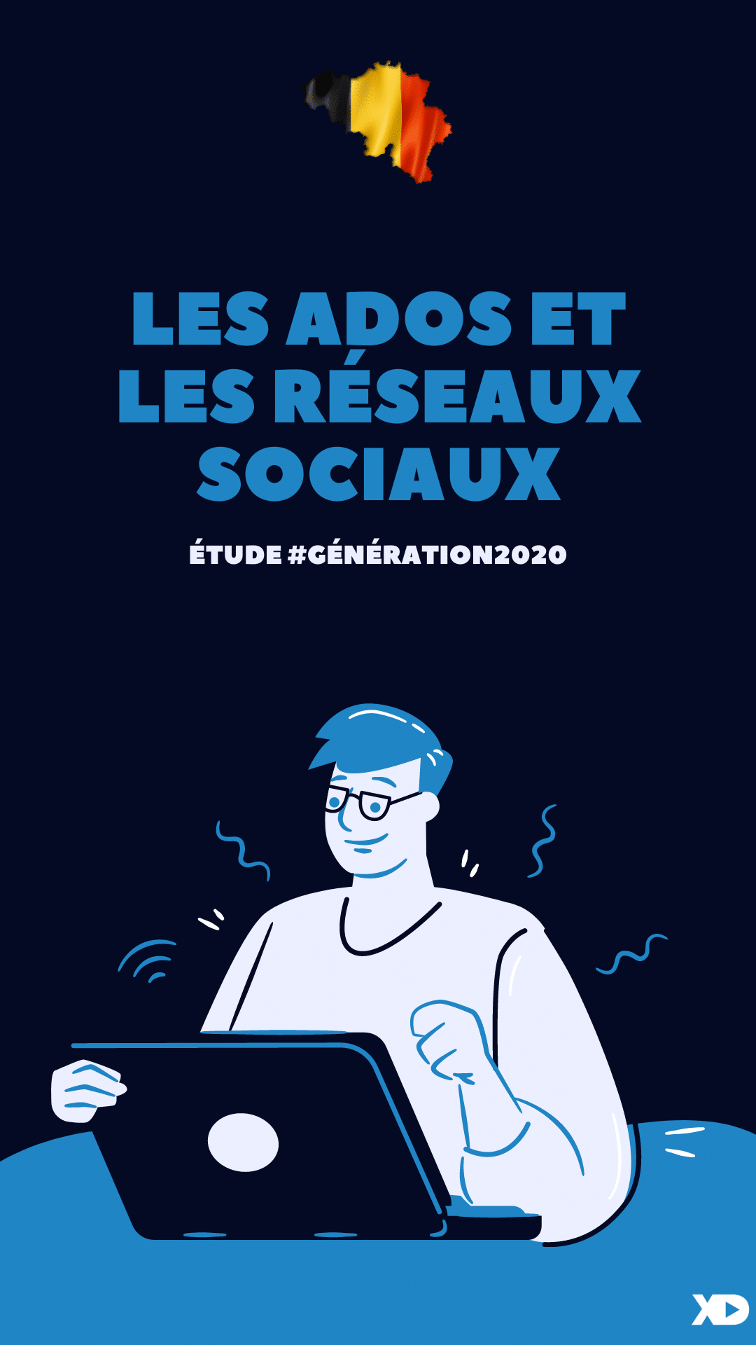 Comment se comportent les ados sur les réseaux sociaux en Wallonie et à Bruxelles ?