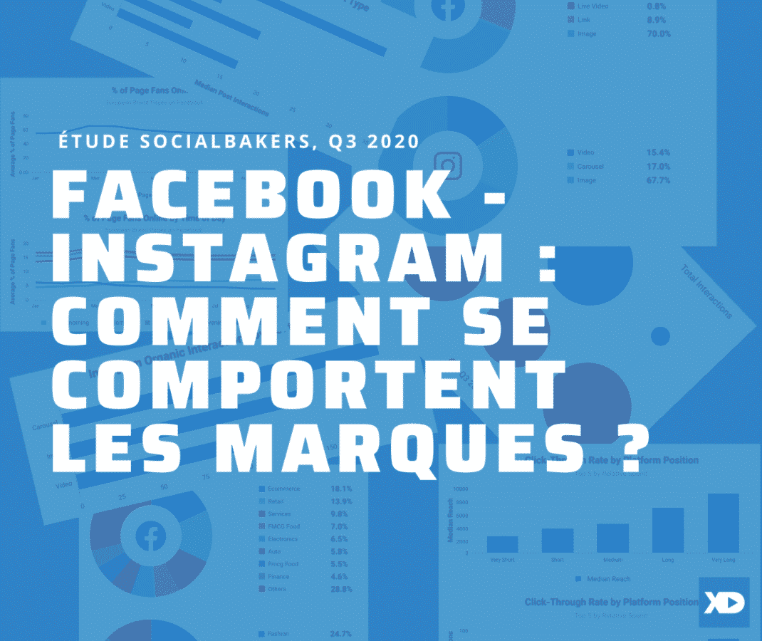 Facebook-Instagram : comment se comportent les marques ? (étude)