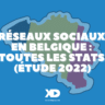Réseaux sociaux en Belgique : toutes les statistiques 2022 (étude)