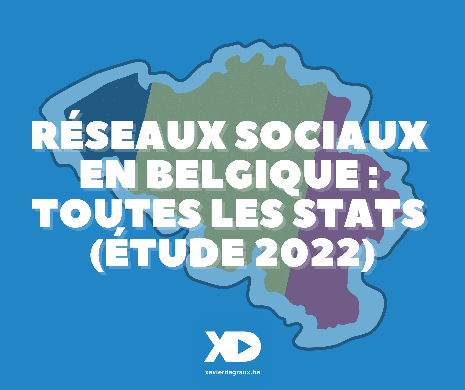 Réseaux sociaux en Belgique : toutes les statistiques 2022 (étude)