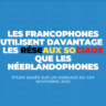 Les Francophones utilisent davantage les réseaux sociaux que les Néerlandophones (étude)