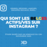 Qui sont les Belges actifs/ves sur Instagram ? (étude)