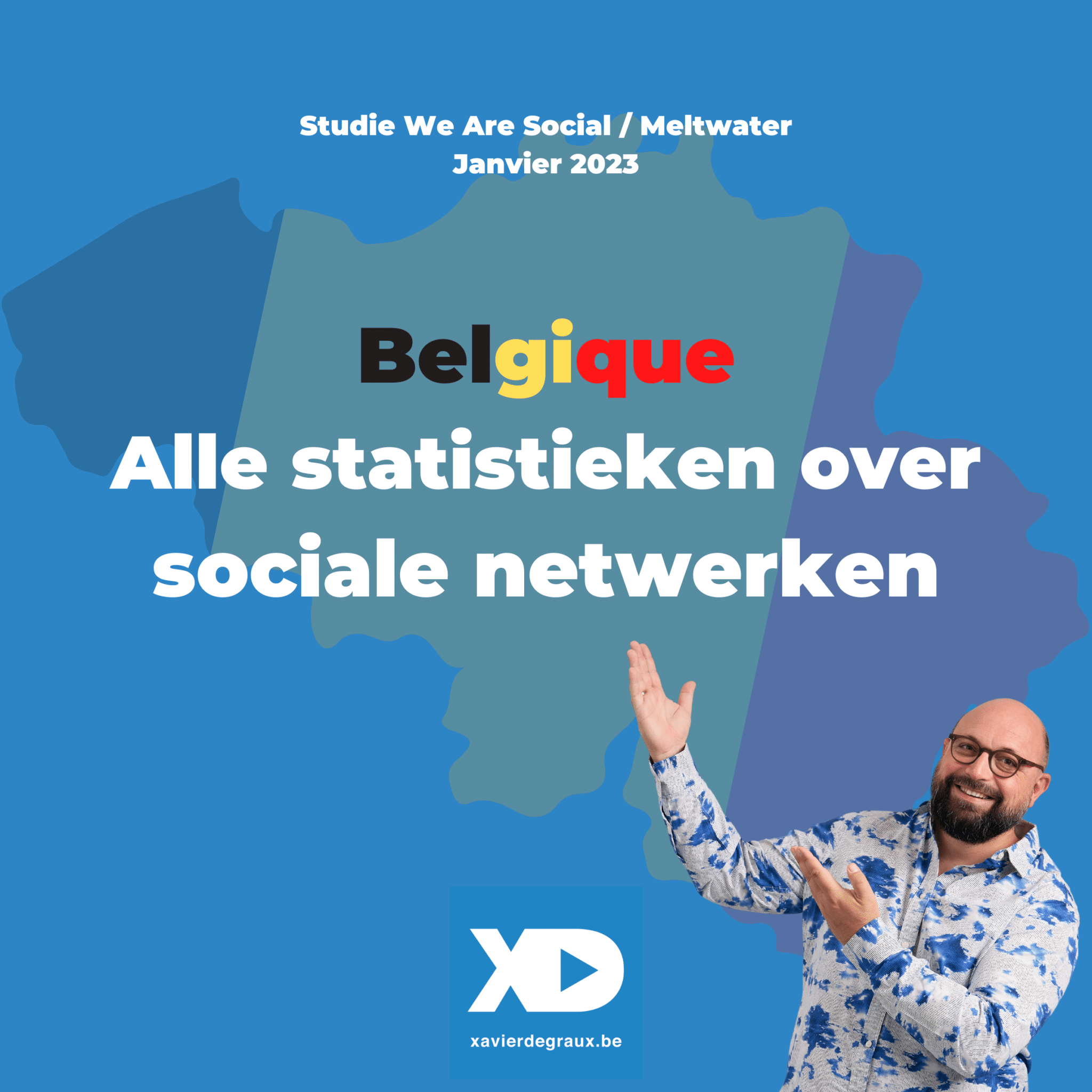 Sociale netwerken in België: alle statistieken 2023 (studie)