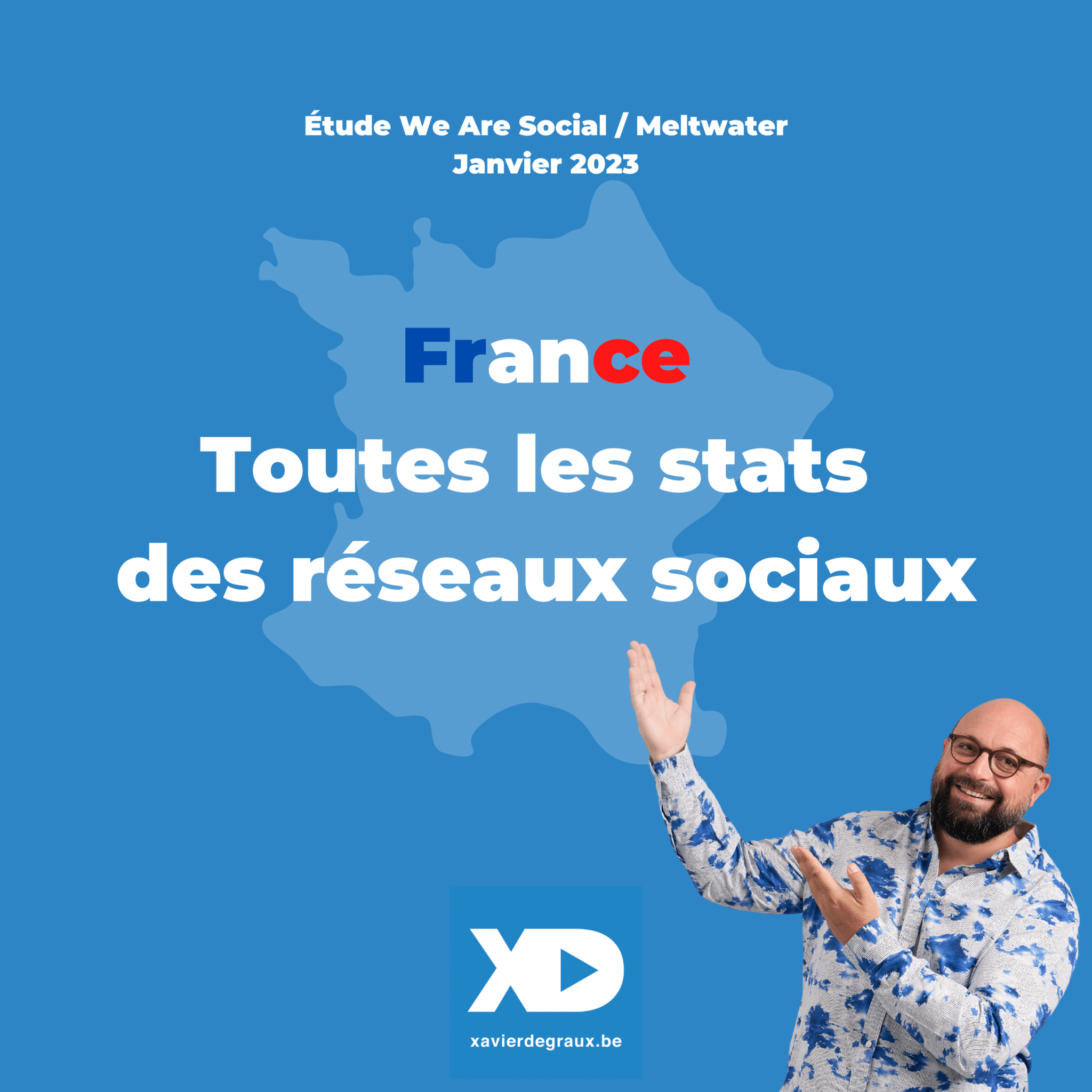 Réseaux sociaux en France : toutes les statistiques 2023 (étude)