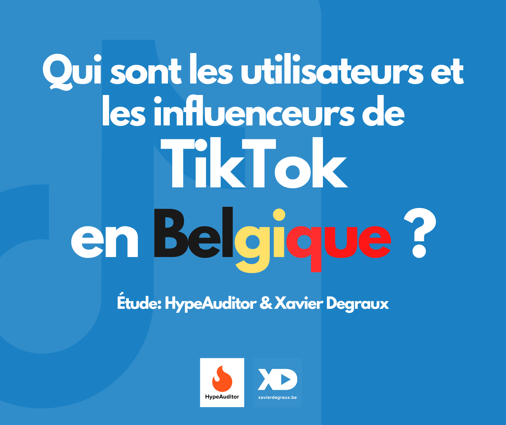 Qui sont les utilisateurs et les influenceurs de TikTok en Belgique ? (étude 2023)