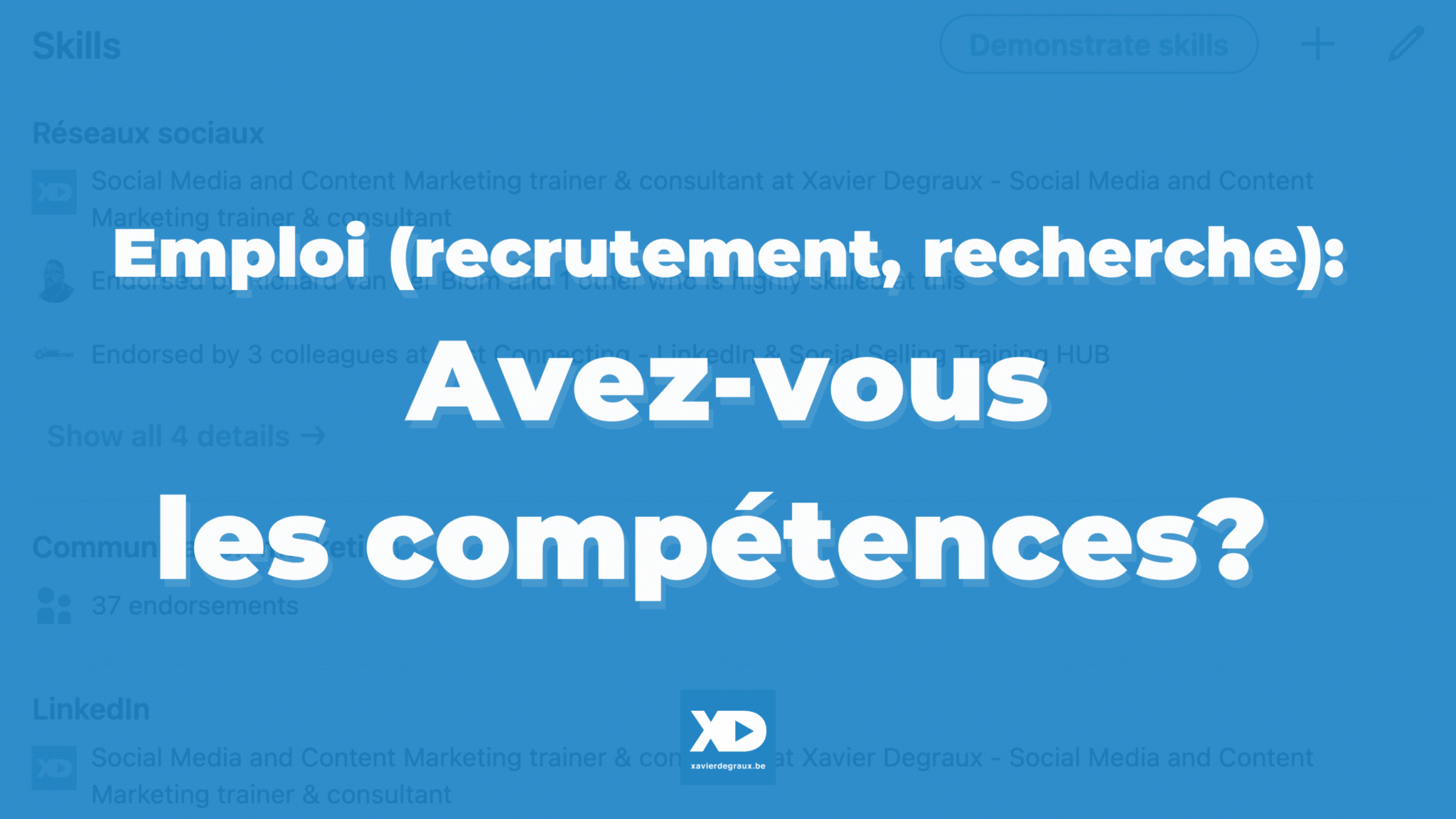 Recrutement, recherche d’emploi… : Avez-vous les compétences? 