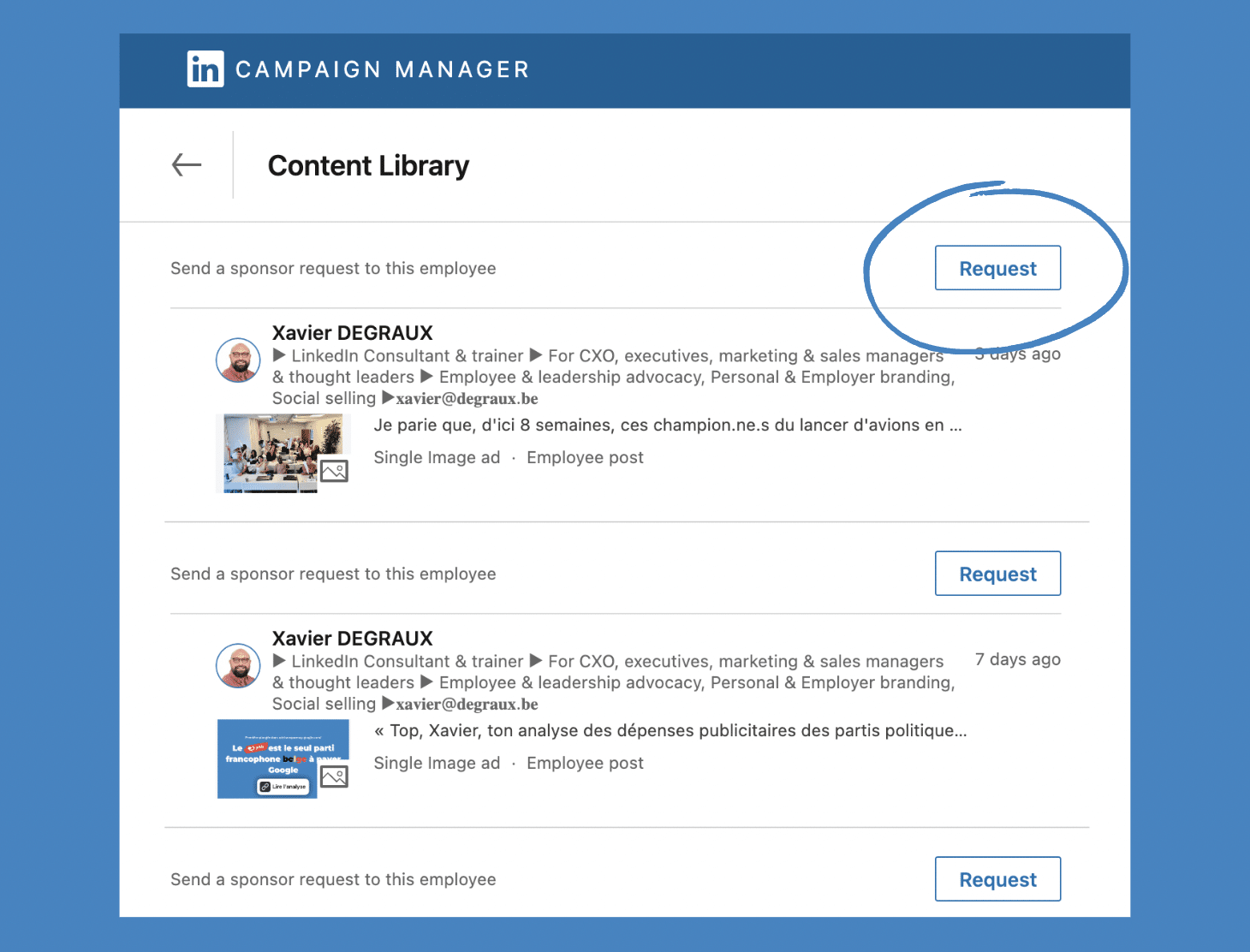 LinkedIn : comment sponsoriser les posts des leaders et des employé.e.s de votre entreprise ?