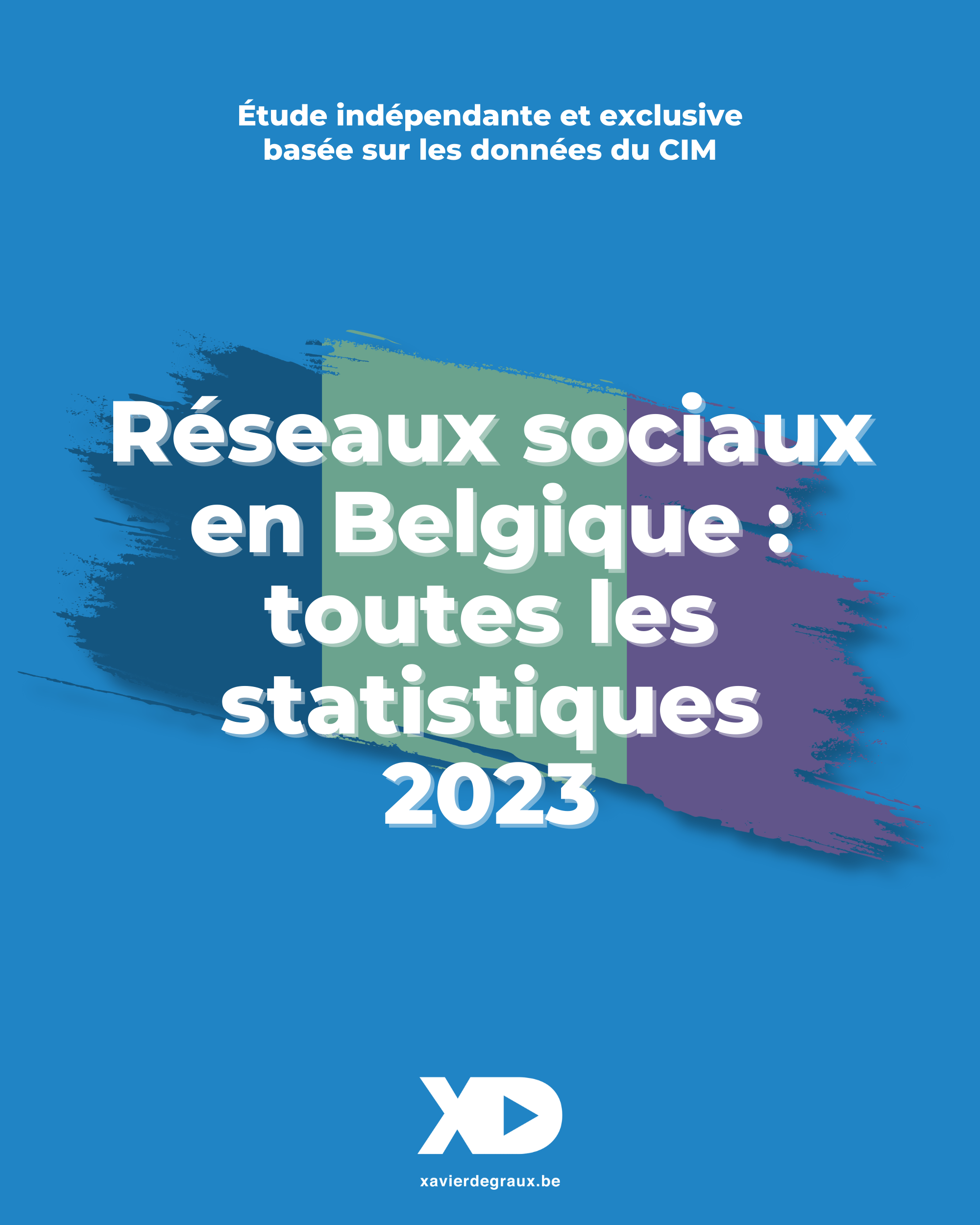 Réseaux sociaux en Belgique : toutes les statistiques 2023