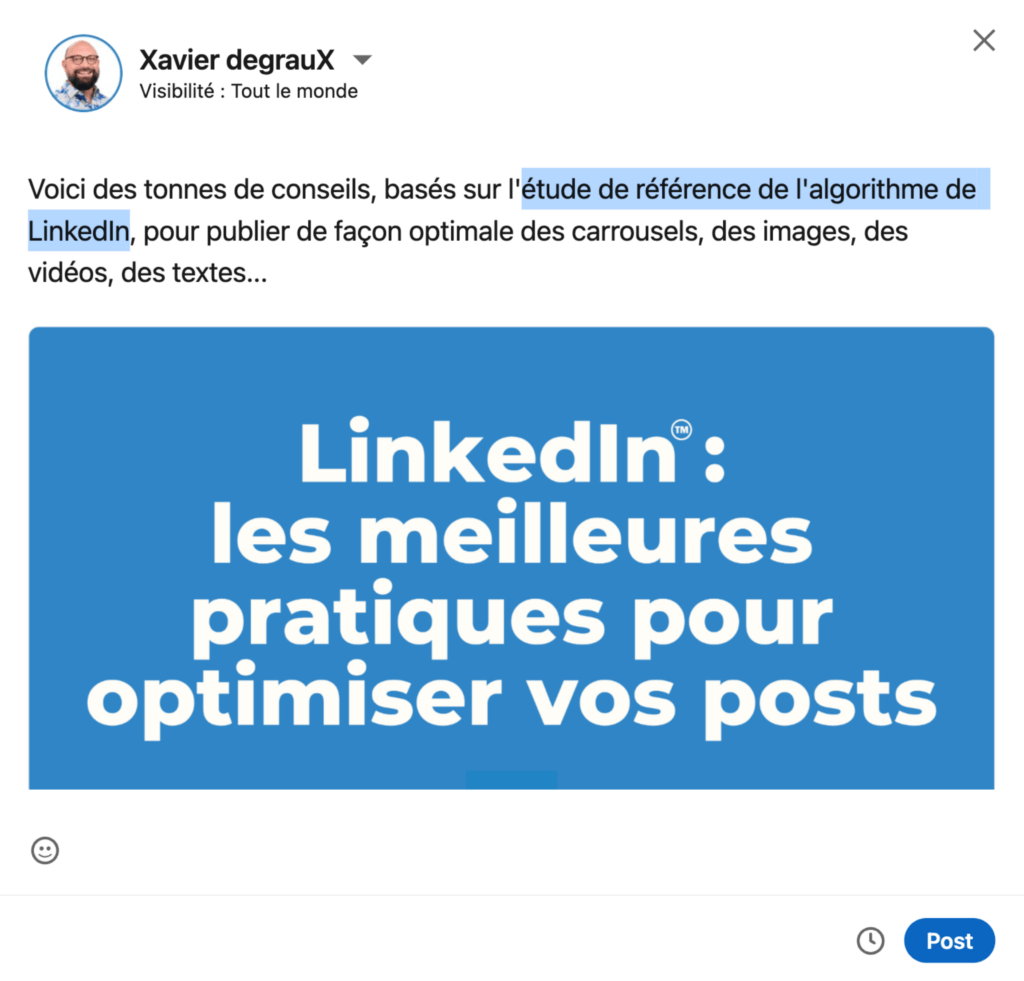 LinkedIn : découvrez les meilleures pratiques pour vos posts