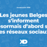 Les jeunes Belges s’informent désormais d’abord sur les réseaux sociaux (étude 2025)