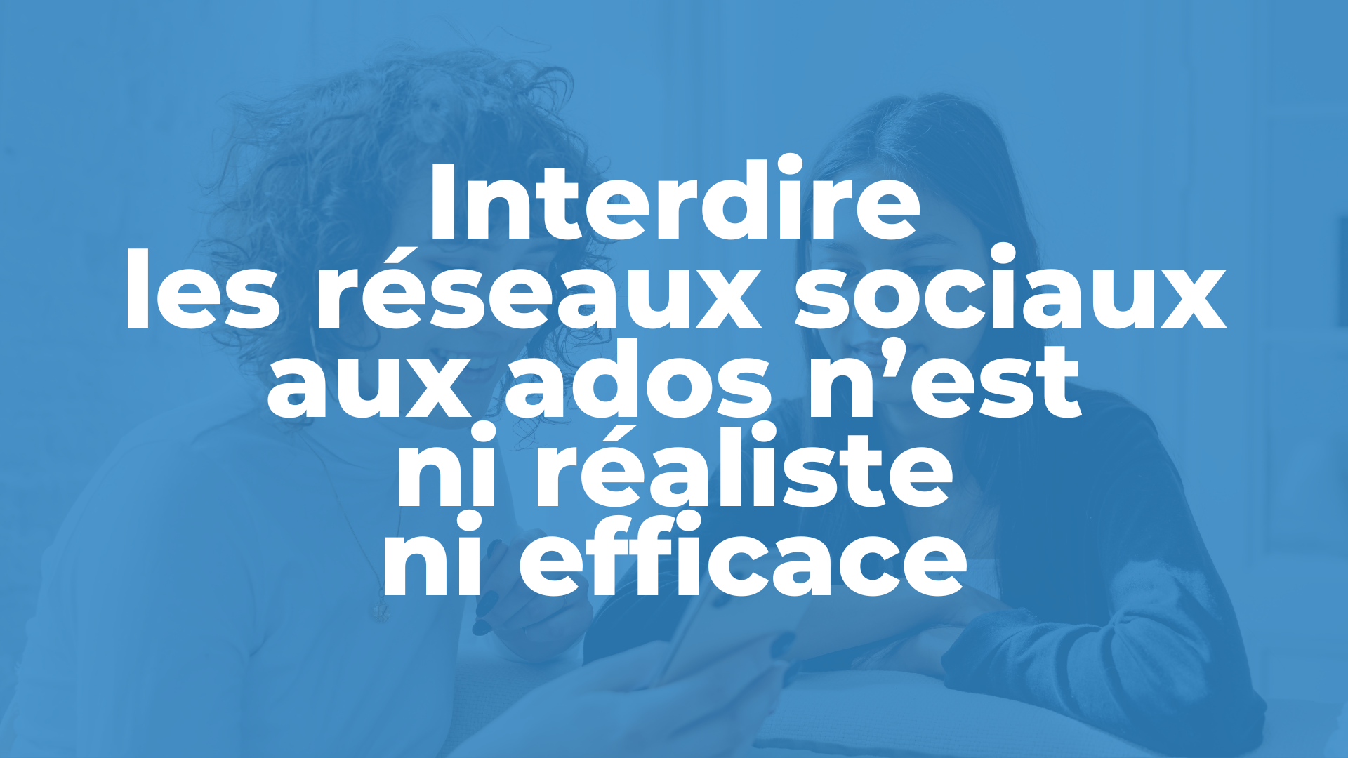 Interdire les réseaux sociaux aux moins de 16 ans ? Pourquoi la solution australienne fascine… mais n’est ni réaliste, ni efficace