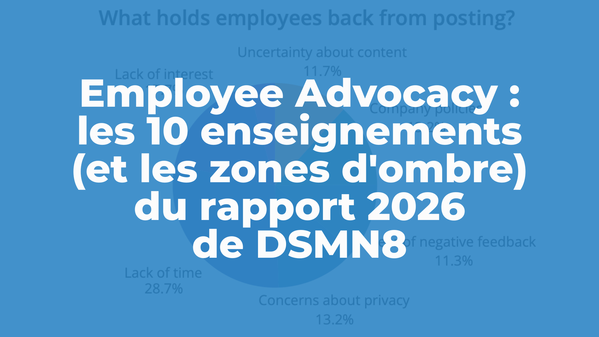 Employee Advocacy : les 10 enseignements (et les zones d&rsquo;ombre) du rapport 2026 de DSMN8