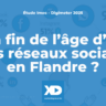La fin de l’âge d’or des réseaux sociaux en Flandre ? (Digimeter 2025)