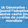 IA Générative : Quand l'adoption massive cache (mal) une crise de confiance mondiale