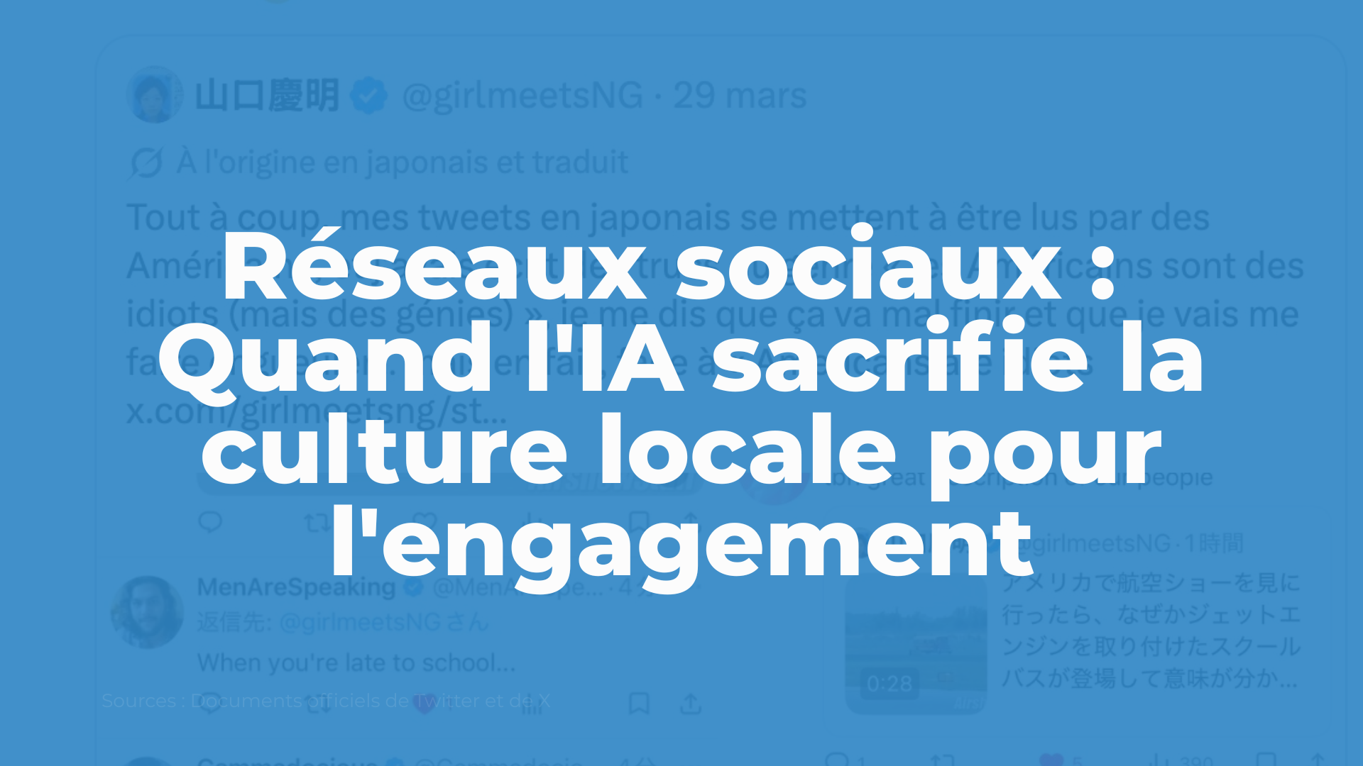 Algorithmes des réseaux sociaux : Quand l&rsquo;IA sacrifie la culture locale pour l&rsquo;engagement