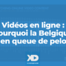 Consommation de vidéos en ligne : pourquoi la Belgique est en queue de peloton