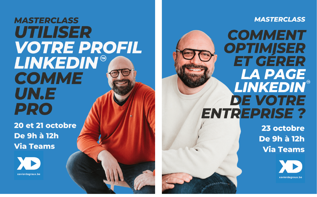 Masterclasses LinkedIn Degraux 2026