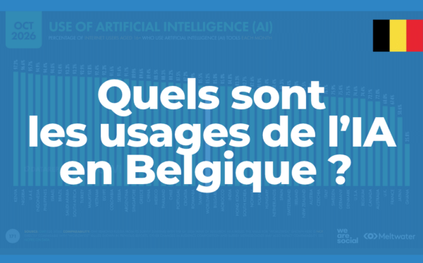 Quels sont les usages de l’IA en Belgique - étude 2026 - Degraux